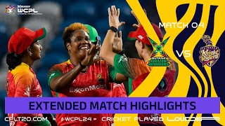 Extended Highlights | Guyana Amazon Warriors Women vs Trinbago Knight Riders Women | CPL 2024