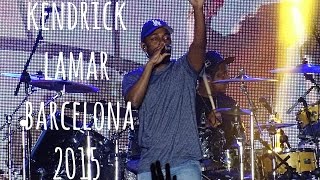Kendrick Lamar @ Barcelona 2015