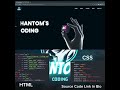 Animated Landing Page Using HTML & CSS