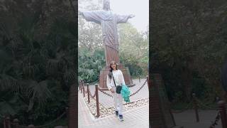 Christ theRedeemer(statue)In #wastetowonderpark #delhi #christmas #shorts #tourism #dream #christian