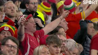 SPINE-TINGLING! 🏴󠁧󠁢󠁷󠁬󠁳󠁿 Dafydd Iwan belts out Yma o Hyd before Wales vs Austria!