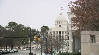 It's a snow day in Montgomery, Alabama