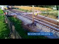 WEB EXTRA: Train Barely Misses Cyclist