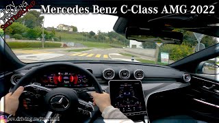 (2022) Mercedes Benz C-Class AMG Line 🔥 POV DRIVING SWITZERLAND 🔥