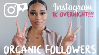 GAIN ACTIVE ORGANIC INSTAGRAM FOLLOWERS OVERNIGHT !! 2022 HOW TO GROW A LOYAL AND ENGAGING FOLLOWING