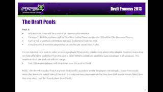 CPL Draft Process explained