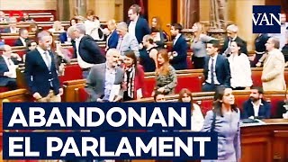 Ciudadanos y PP abandonan Parlament, de nuevo