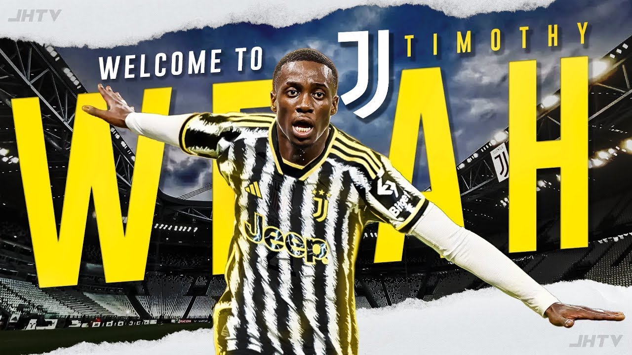 Here We Go: Timothy Weah Welcome To Juventus ⚪️⚫️ Best Skills & Tackles ...