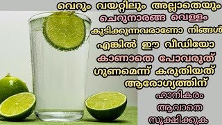 വെറും വയറ്റിൽ ചെറുനാരങ്ങ വെള്ളം അപകടകരമാവും|What Happens to Your Body When You Drink Lemon Water