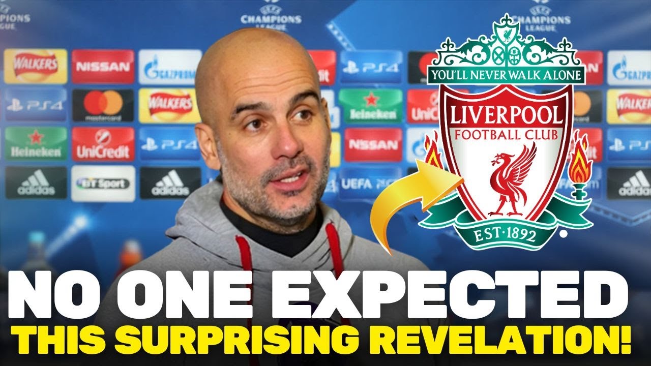 UNEXPECTED SURPRISE WITH WHAT GUARDIOLA JUST SAID ABOUT LIVERPOOL AFTER ...