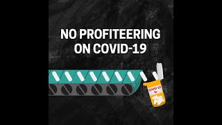 COVID-19 Is No Time For Profiteering