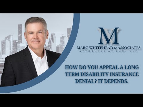 How do I appeal a long-term insurance denial?