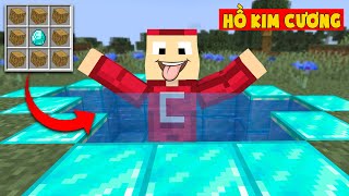 Minecraft Nhưng Đố Ai Có Hồ Kim Cương, Cây Kim Cương..