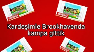 Kardeşimle brookhavenda kamp yapmaya gittik !!!  Roblox - Brookhaven