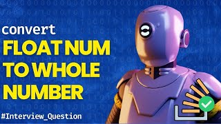 How do I convert a float number to a whole number in JavaScript? - Stack Overflow