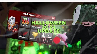 MM2 Halloween 2024 update {REVIEW+GAMEPLAY} LIVE PLAYBACK⏪🔴