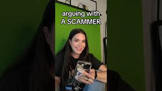 Being a B**** and ARGUING with a Scammer !! #irlrosie