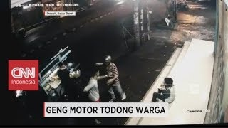 Hati-hati! Aksi Todong Geng Motor, Pelaku Rampas Hanphone dengan Senjata Tajam