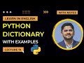 19. Python Dictionary Tutorial with 20+ Coding Examples | Python Tutorial for Beginners |Amit Thinks