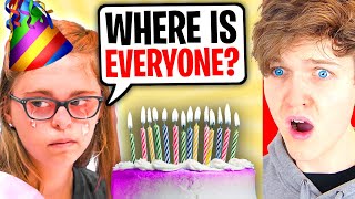 Kids DON'T GO TO Girl's BIRTHDAY, What Happens Is Shocking!? (LANKYBOX REACTS TO DHAR MANN!)