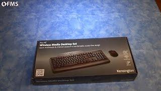 Kensington Pro Fit Wireless Media Desktop Set: Unboxing | Esclusiva mondiale