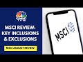 MSCI Aug Review: 7 Addns & 1 Deletion From Standard Index, 27 Addns & 6 Deletions In Small Cap Index