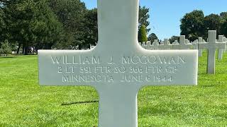 WWII pilot MIA for 72 years laid to rest at Normandy American Cemetery