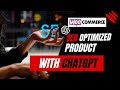 SEO optimized WooCommerce Product Description with ChatGPT and Rank Math