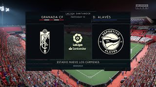 FIFA 22 | Granada CF vs Deportivo Alavés - Estadio Nuevo Los Cármenes | Gameplay