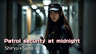 Shiryu+Suno AI - Patrol security at midnight  [ AI MUSIC VIDEO ]