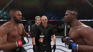 Jon Jones vs. Francis Ngannou (EA Sports UFC 3) - CPU vs. CPU - Crazy UFC 👊🤪