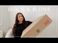 HUGE H&M NEW IN HAUL | new in summer outfits | fashion & accessories