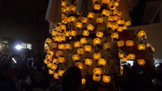 2016西条祭り 石岡祭礼 氷見前夜祭２