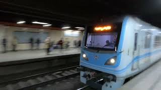 Hyundai Rotem train Cairo Underground Line 1