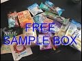 FREE SAMPLE AMAZON BOX FREE SAMPLE AMAZON BOX