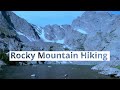 Difficult hike to Sky Pond at the Rocky Mountain national Park | Silent Hiking