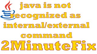 Java is not recognized as internal/external command - JDK 27 Setup