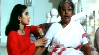 Comedy Scene Between Sridevi & Suryakantham || Govinda Govinda Movie || Nagarjuna, Sridevi