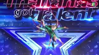 Aerial Amazons Tina@BondBee Thailand’s Got talent Audition 2018