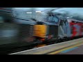 rail operations group 37884 and 37800 pass berkhamsted to leicester l.i.p