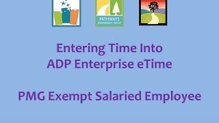PMG Salaried Login and Time Entry - JAVA