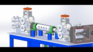 wire straightening machine-industrial 3D model : machine-world.net p124