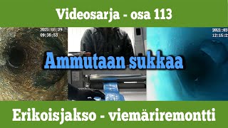 Osa 113 - Mikä voi mennä pieleen - viemäriremontti sukittamalla - kausi 2020/2021