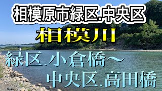 【小倉橋〜高田橋】緑区小倉橋から中央区高田橋まで相模川沿いをウォーキング