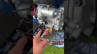 How to connect electric start on predator 459 cc