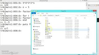 099 Learn python and ruby programming:- Program to find factorial of any number