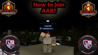 How to join AAB In (Sharkuses BA)