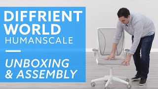 Humanscale Diffrient World Chair Unboxing and Assembly Guide