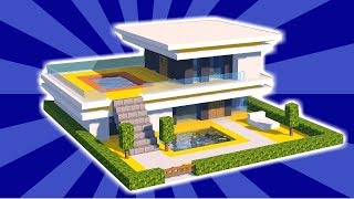 Minecraft: How to Build a Small & Easy Modern House - Tutorial (#5)
