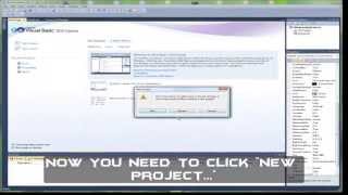 Visual Basic 2010 Express Tutorial 1 - Simple Programme